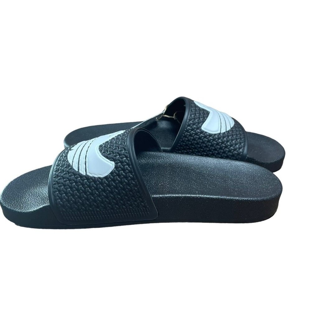 Adidas x Mark Gonzales Shmoofoil Slide Black FY6849 Men Size 8 - Picture 3 of 9